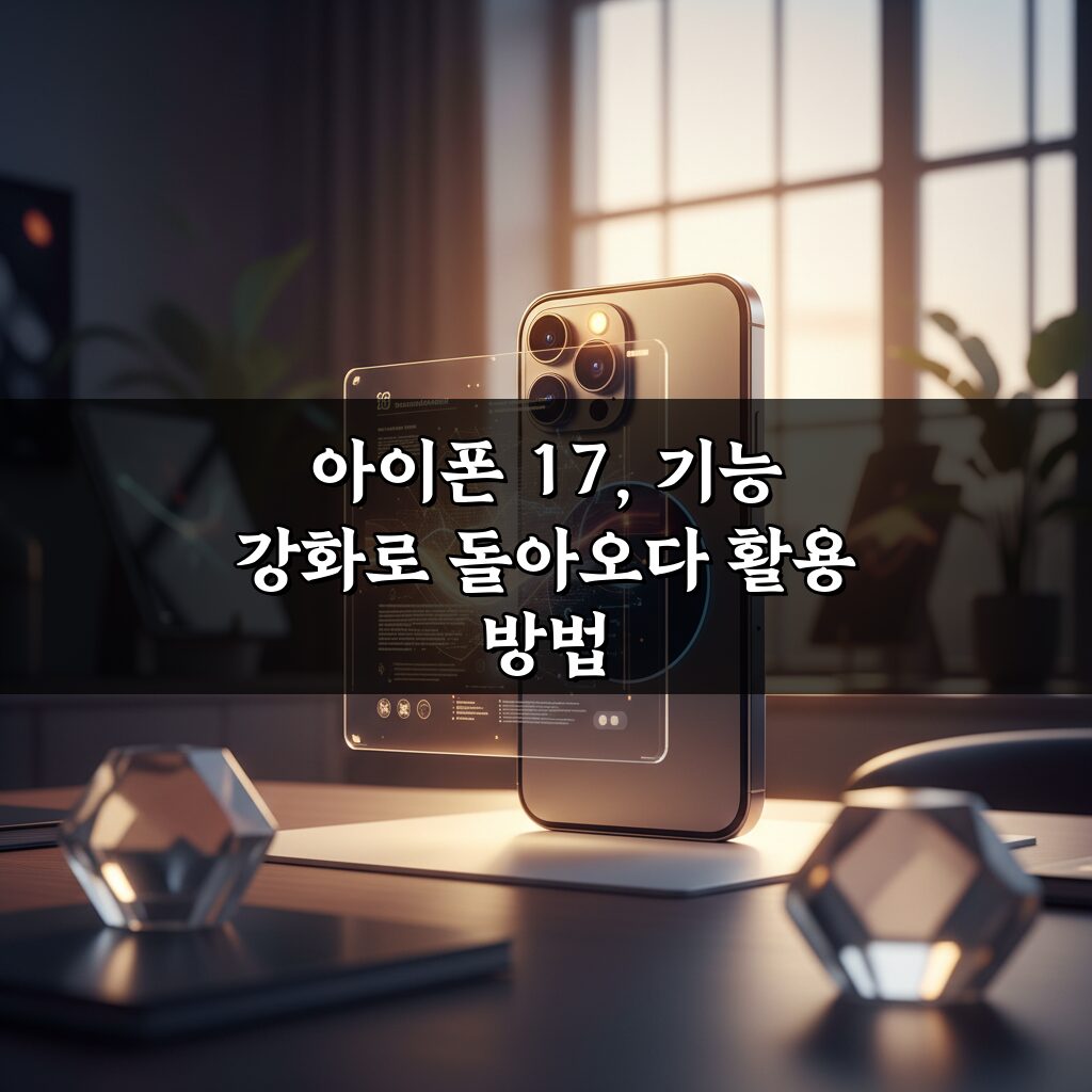 아이폰 17, 기능 강화로 돌아오다 | 주요 변화 총정리