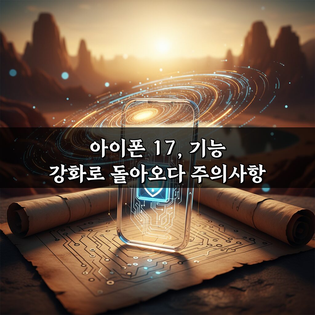 아이폰 17, 기능 강화로 돌아오다 | 주요 변화 총정리